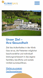 Mobile Screenshot of klinik-gais.ch